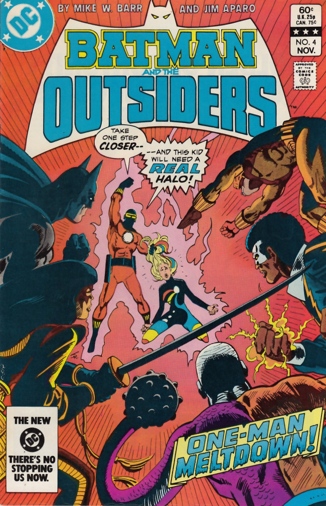 Couverture de Batman and the Outsiders (1983) -4- One-Man Meltdown