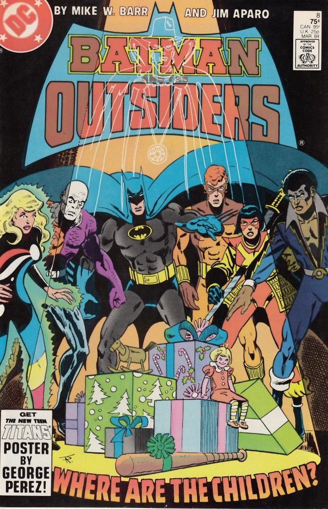 Couverture de Batman and the Outsiders (1983) -8- The Hand That Rocks The Cradle...