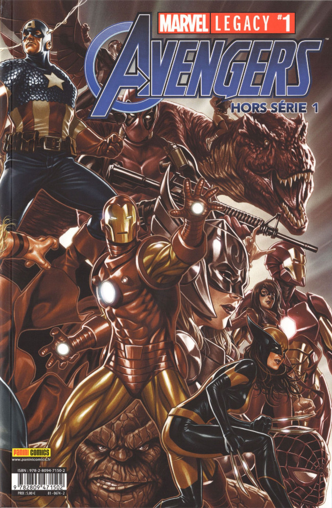 Couverture de Marvel Legacy - Avengers (2018) -HS01- Héritage