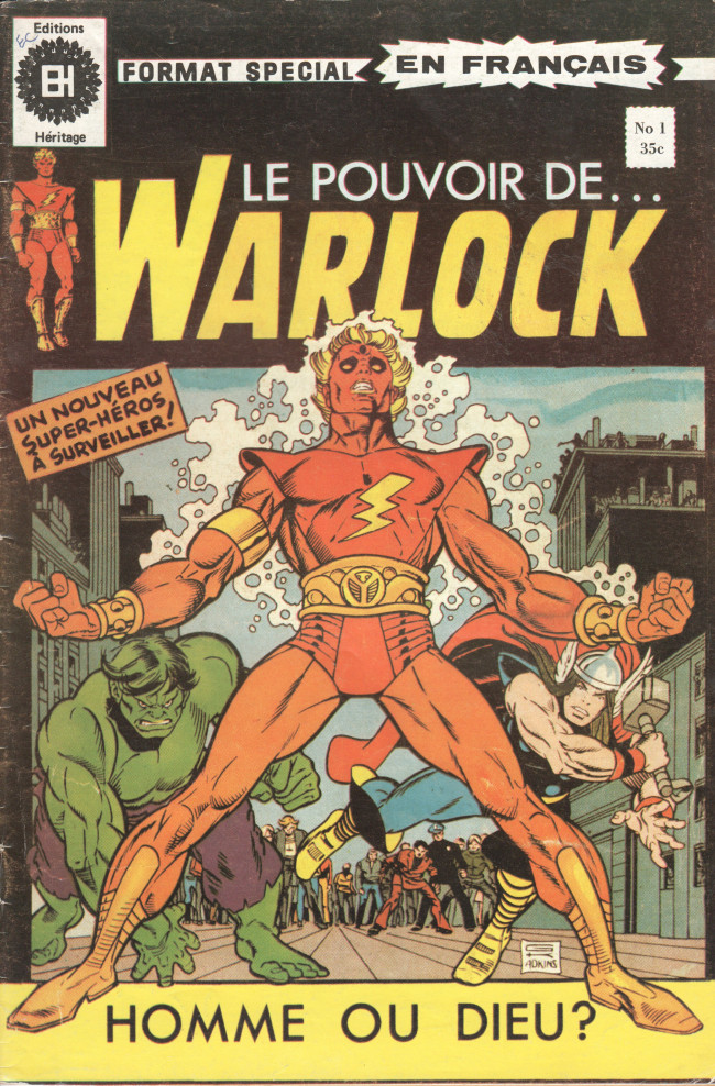 Le pouvoir de Warlock (Éditions Héritage) - les 12 tomes
