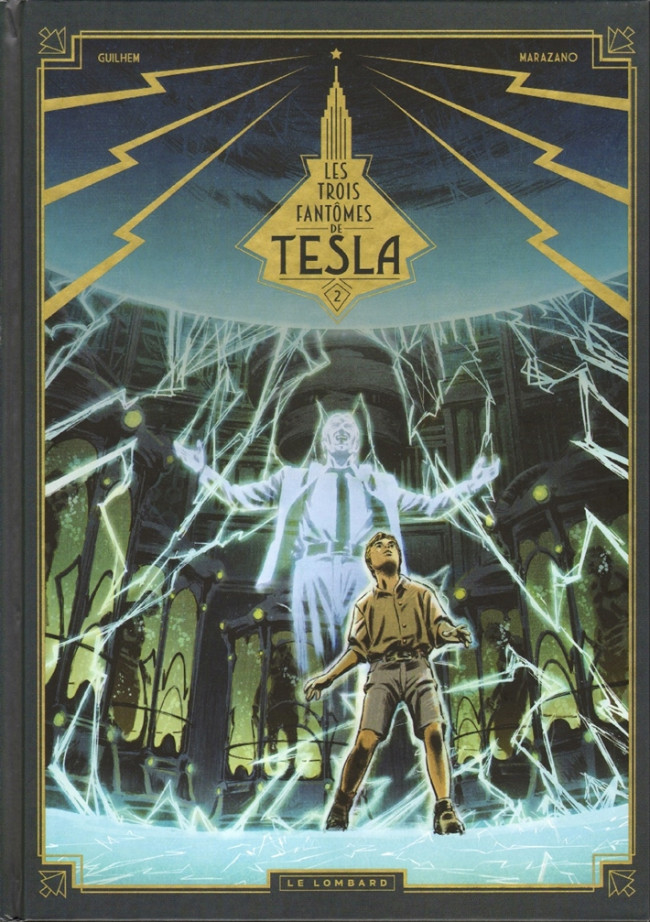 Couverture de Les trois Fantômes de Tesla -2- La conjuration des humains véritables