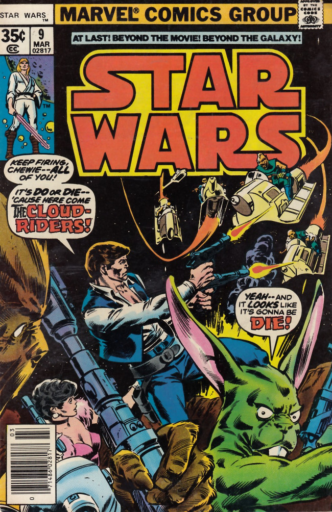 Couverture de Star Wars (Marvel Comics - 1977) -9- Showdown on a Wasteland World!