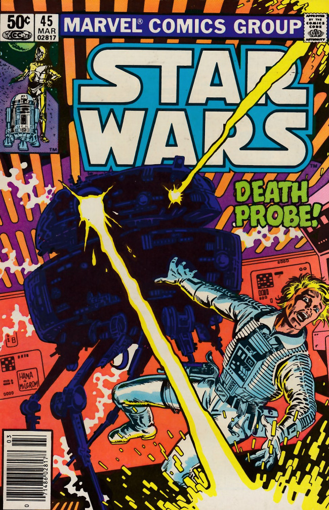 Couverture de Star Wars (Marvel Comics - 1977) -45- Death Probe