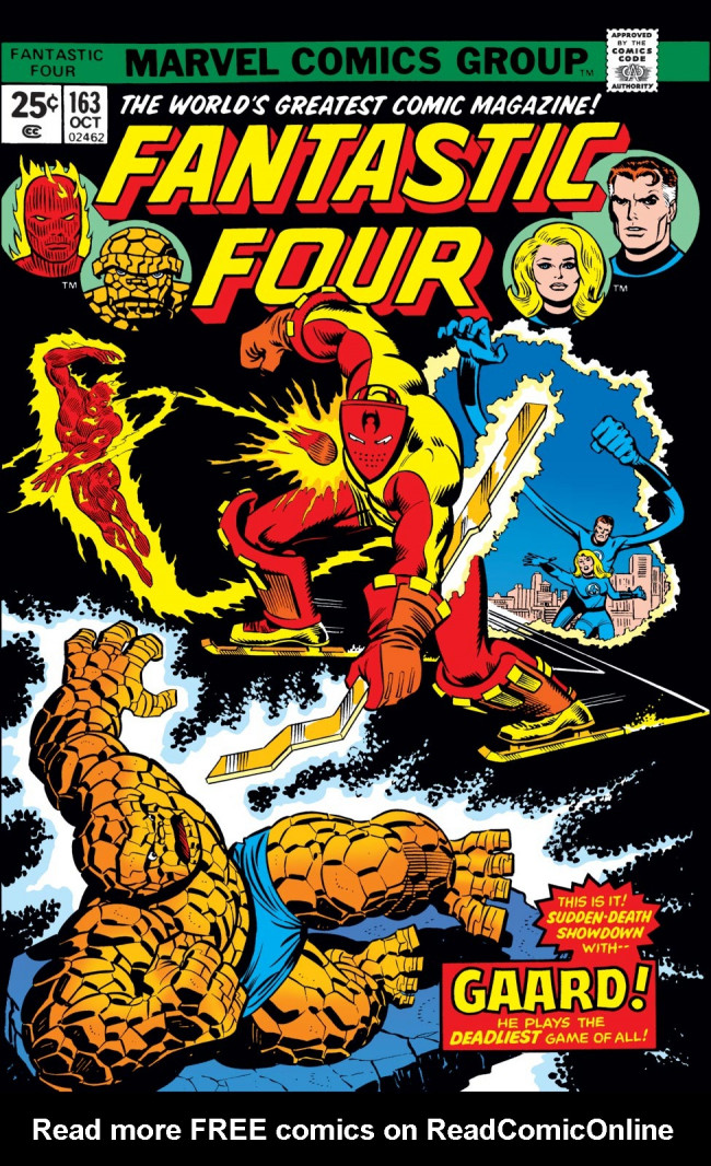 Couverture de Fantastic Four Vol.1 (1961) -163- Gaard!