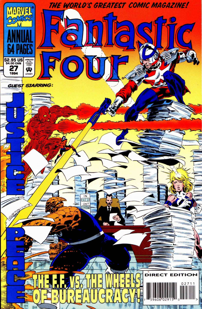 Couverture de Fantastic Four Vol.1 (1961) -AN27- Annual 27 - 1994