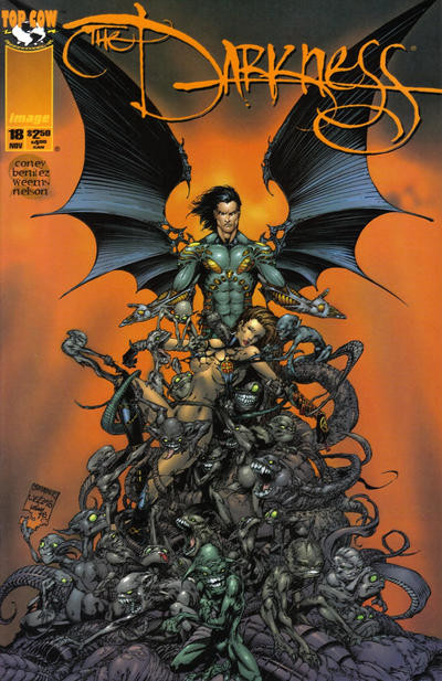 Couverture de The darkness (1996) -18- The Darkness #18
