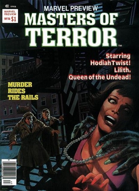 Couverture de Marvel Preview (1975) -16- Master of terror