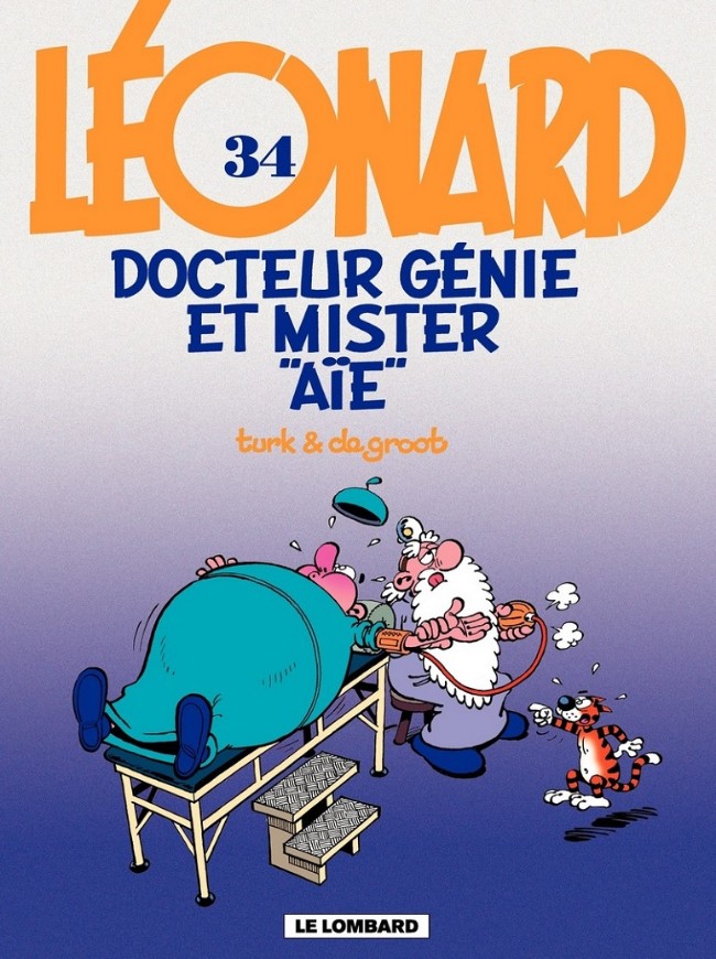 Couverture de Léonard -34- Docteur génie et mister 