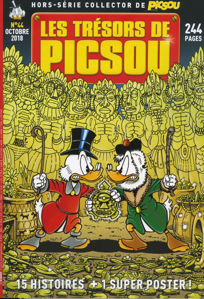 Couverture de Picsou Magazine Hors-Série -44- Int. Don Rosa : 1re Partie 1987/1988