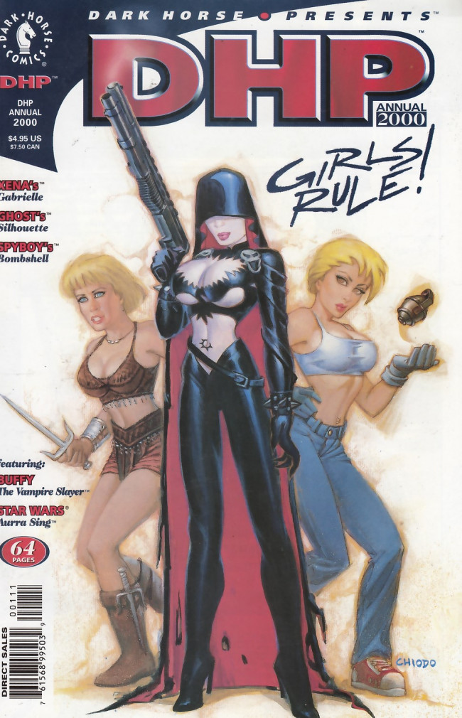 Couverture de Dark Horse Presents (1986) -AN2000- Dark Horse Presents Annual 2000: Girls Rule!