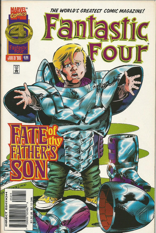 Couverture de Fantastic Four Vol.1 (1961) -414- Fate of Thy Father's Son