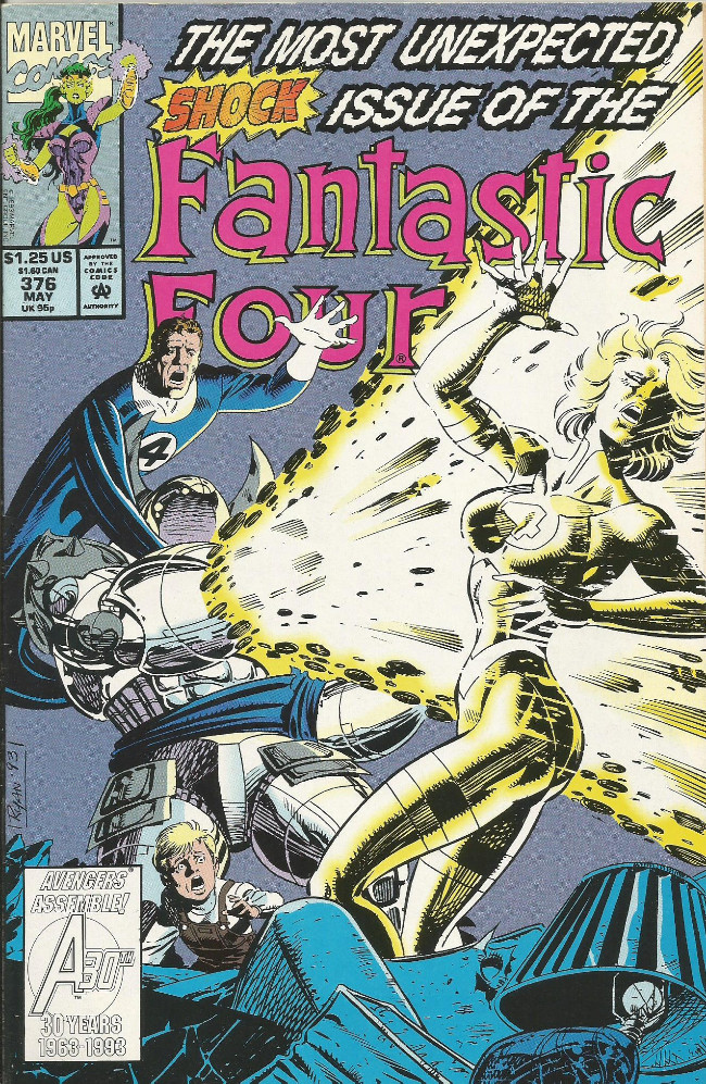 Couverture de Fantastic Four Vol.1 (1961) -376- Issue #376
