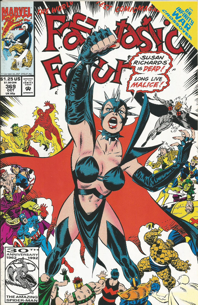 Couverture de Fantastic Four Vol.1 (1961) -369- Long Live Malice!