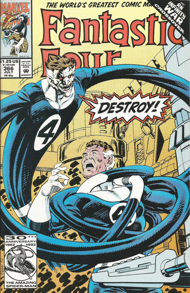 Couverture de Fantastic Four Vol.1 (1961) -366- Issue #366
