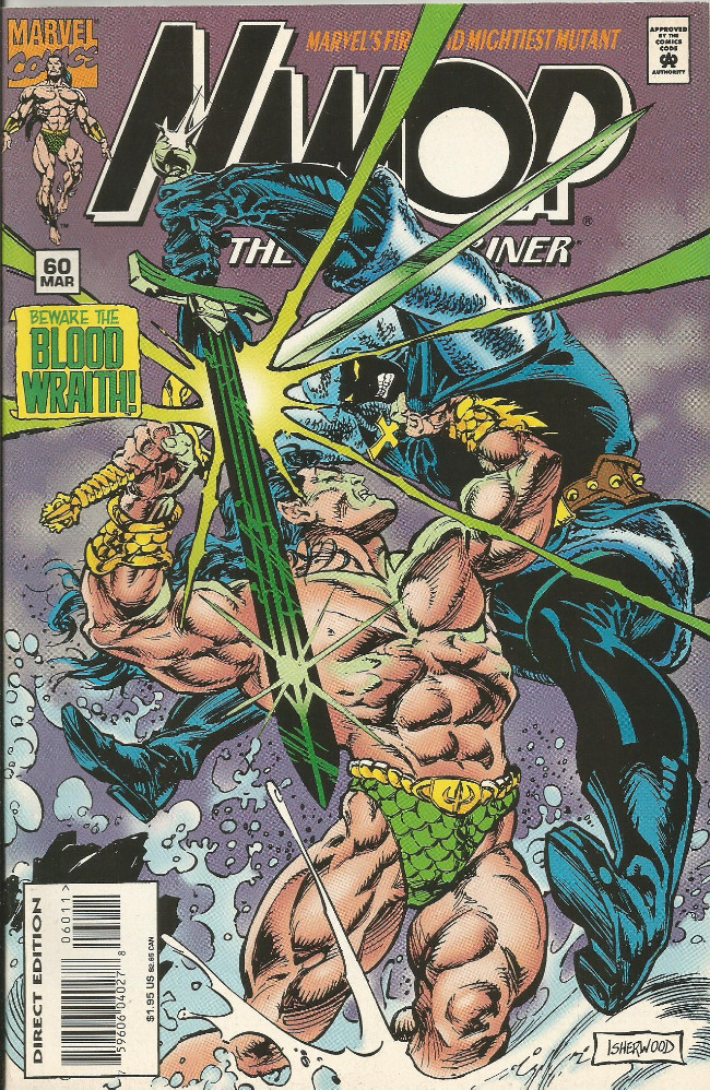 Couverture de Namor, The Sub-Mariner (Marvel - 1990) -60- Swords and souls