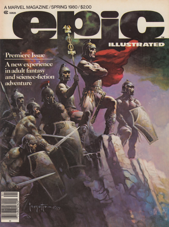 Couverture de Epic Illustrated (1980) -1- Epic Illustrated #1