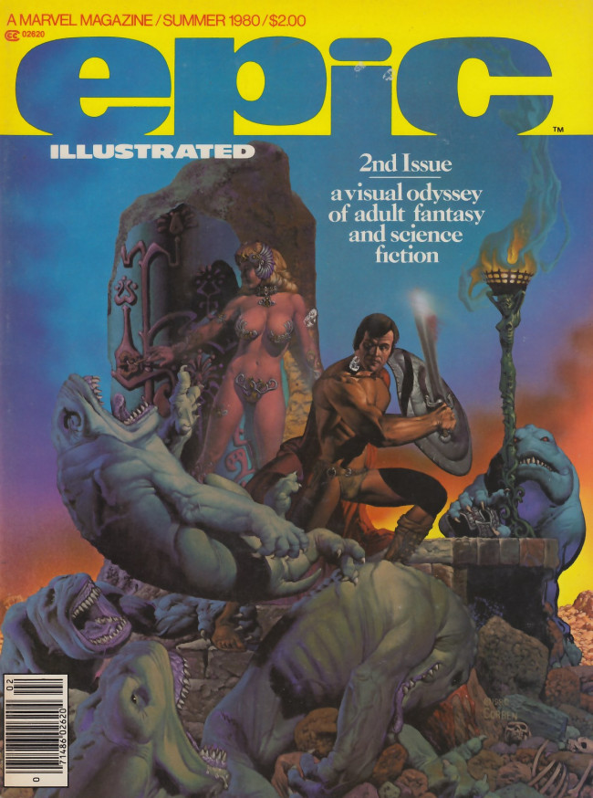 Couverture de Epic Illustrated (1980) -2- Epic Illustrated #2