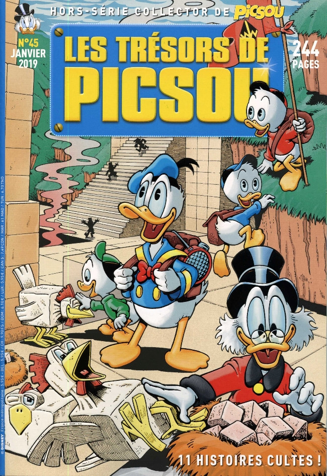 Couverture de Picsou Magazine Hors-Série -45- Int. Don Rosa : 2è partie 1988/1989