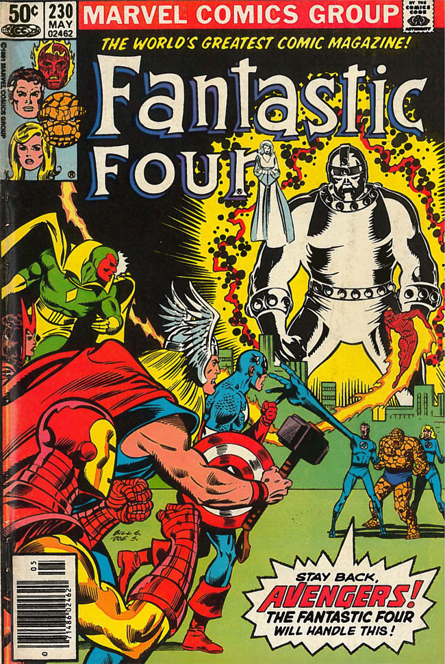 Couverture de Fantastic Four Vol.1 (1961) -230- Firefrost and the Ebon Seeker
