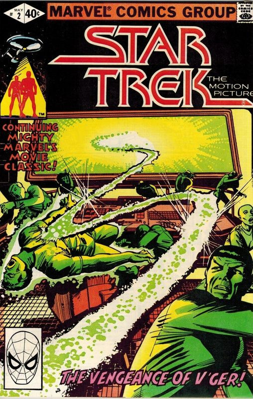 Couverture de Star Trek (1980) (Marvel comics) -2- The Vengeance of V'ger!