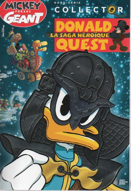 Couverture de Mickey Parade Géant Hors-série / collector -12HS12- Donald Quest