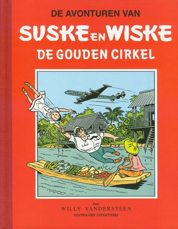 Couverture de Suske en Wiske Klassiek - Rode reeks -42- De gouden cirkel