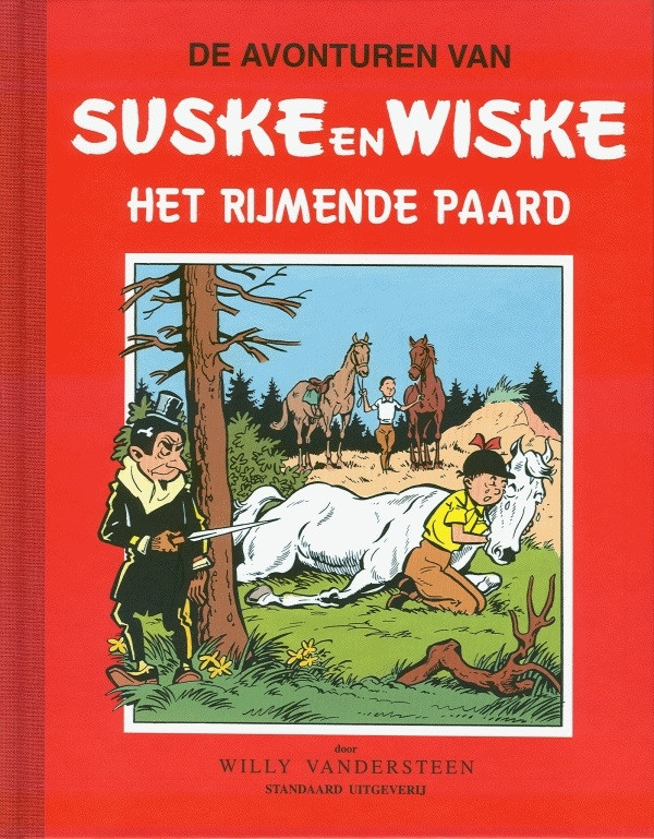 Couverture de Suske en Wiske Klassiek - Rode reeks -50- Het rijmende paard