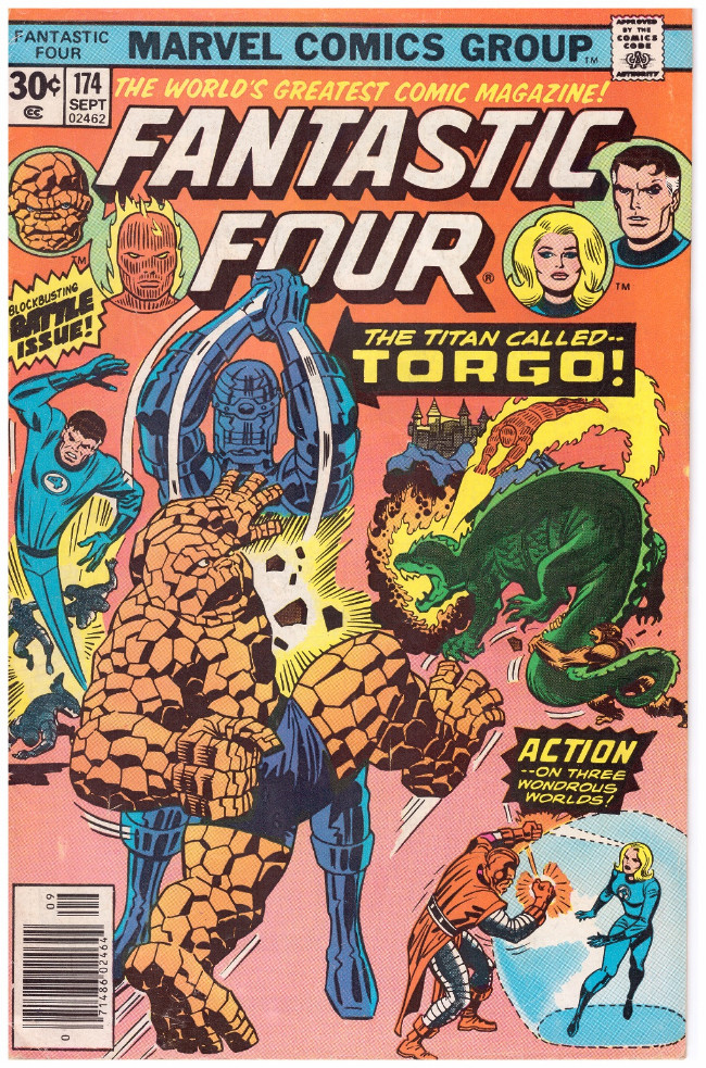 Couverture de Fantastic Four Vol.1 (1961) -174- The Titan called.. Torgo!