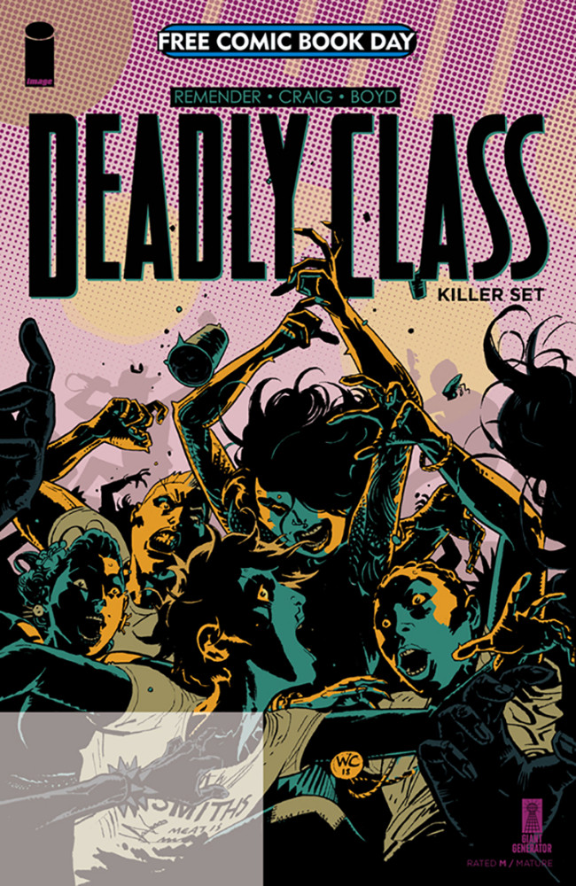 Couverture de Deadly Class (2014) -FCBD- Killer Set - Free Comic Book Day 2019
