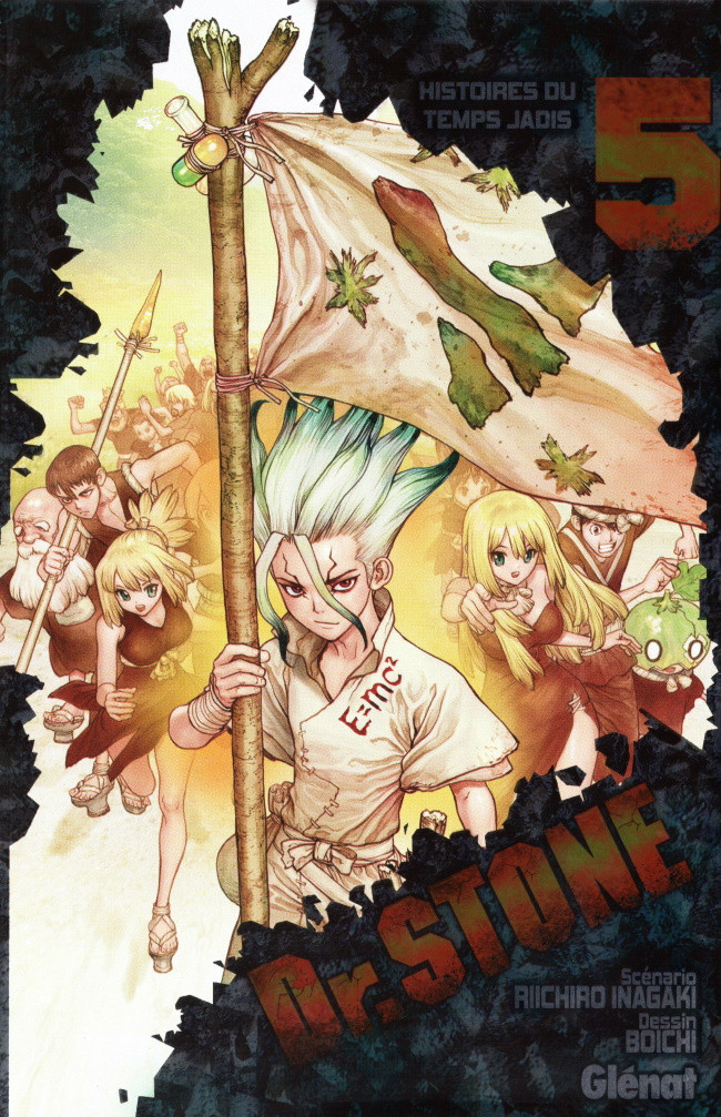 Couverture de Dr. Stone -5- Histoires du temps jadis