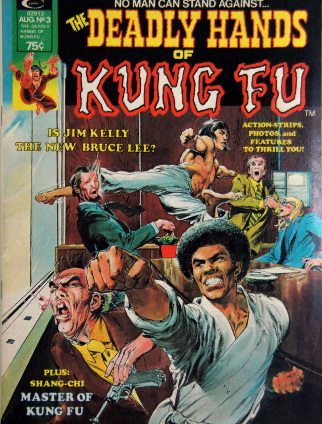 Couverture de The deadly Hands of Kung Fu (1974) -3- Is Jim Kelly the New Bruce Lee?