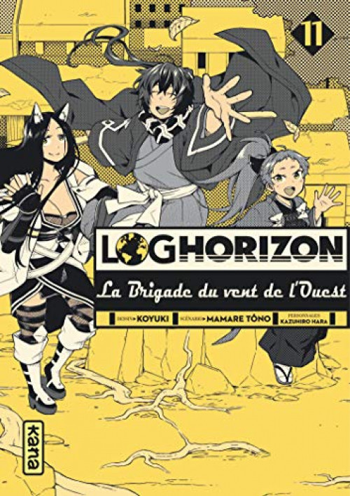 Log Horizon - La brigade du vent de l'ouest - 11 tomes