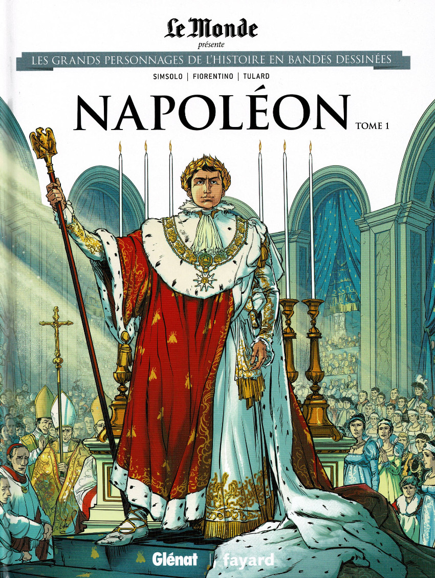 Couverture de Les grands Personnages de l'Histoire en bandes dessinées -9- Napoléon - Tome 1