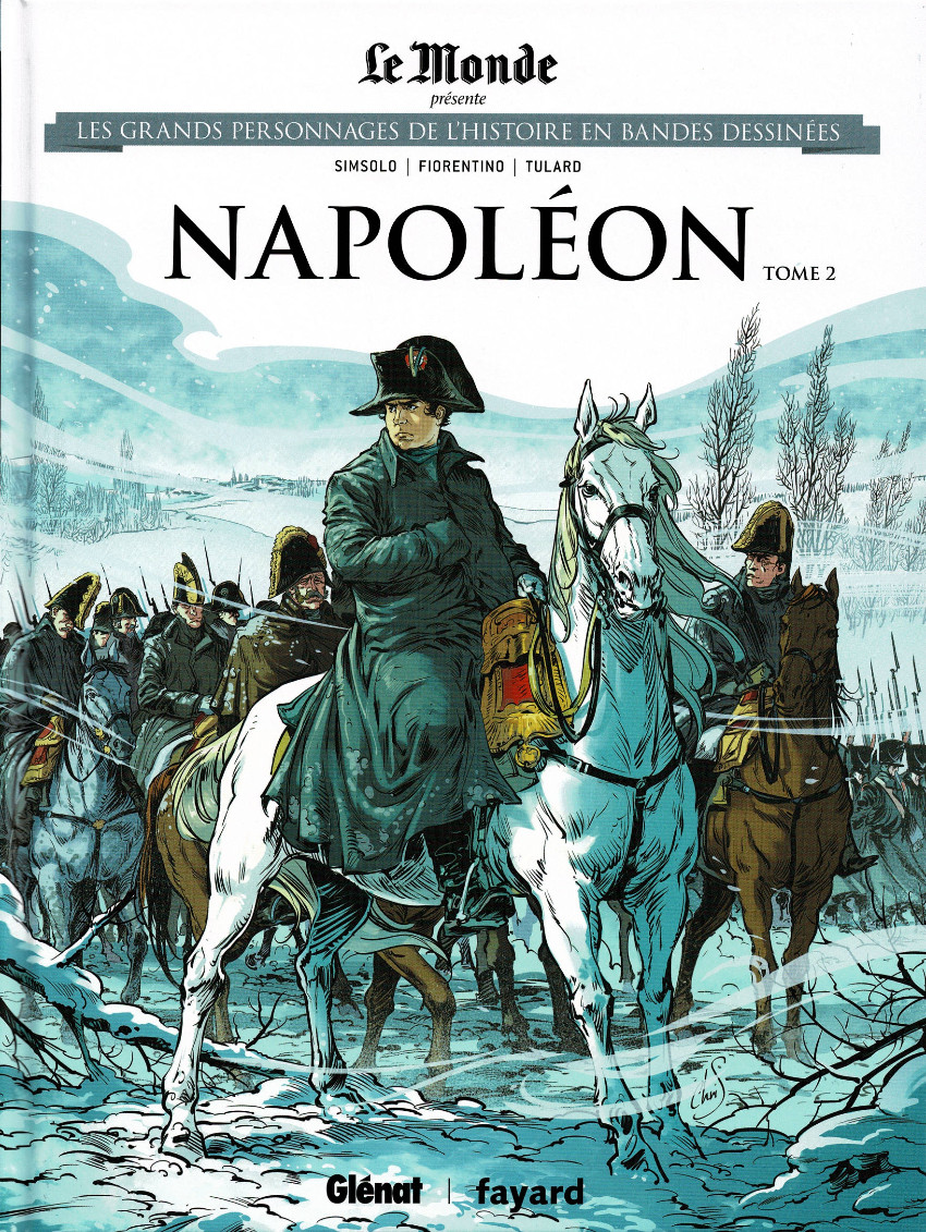 Couverture de Les grands Personnages de l'Histoire en bandes dessinées -10- Napoléon - Tome 2