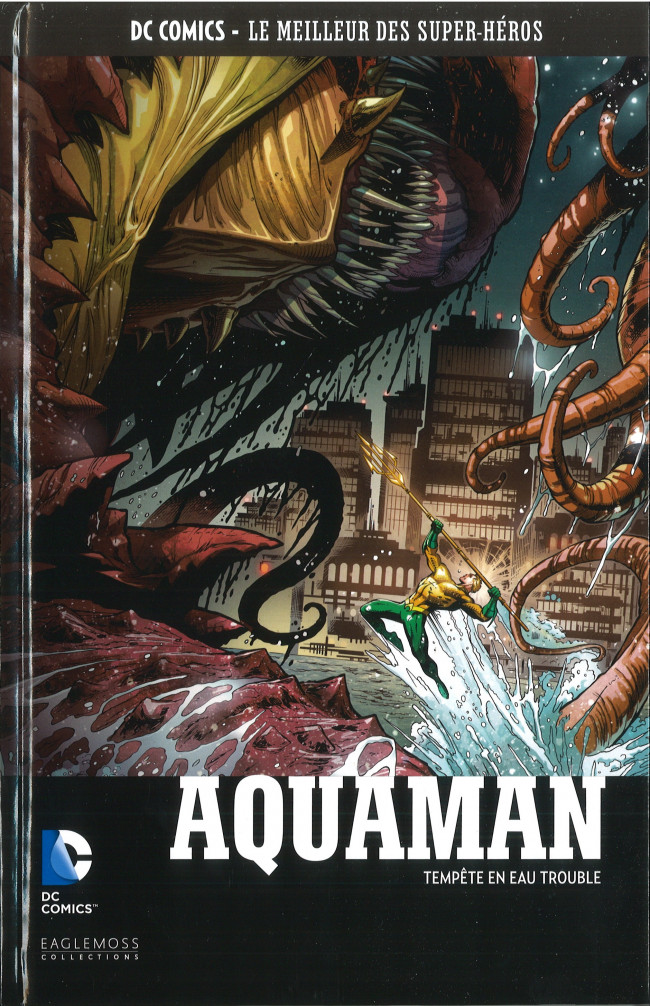 Couverture de DC Comics - Le Meilleur des Super-Héros -97- Aquaman - Tempête en Eau Trouble