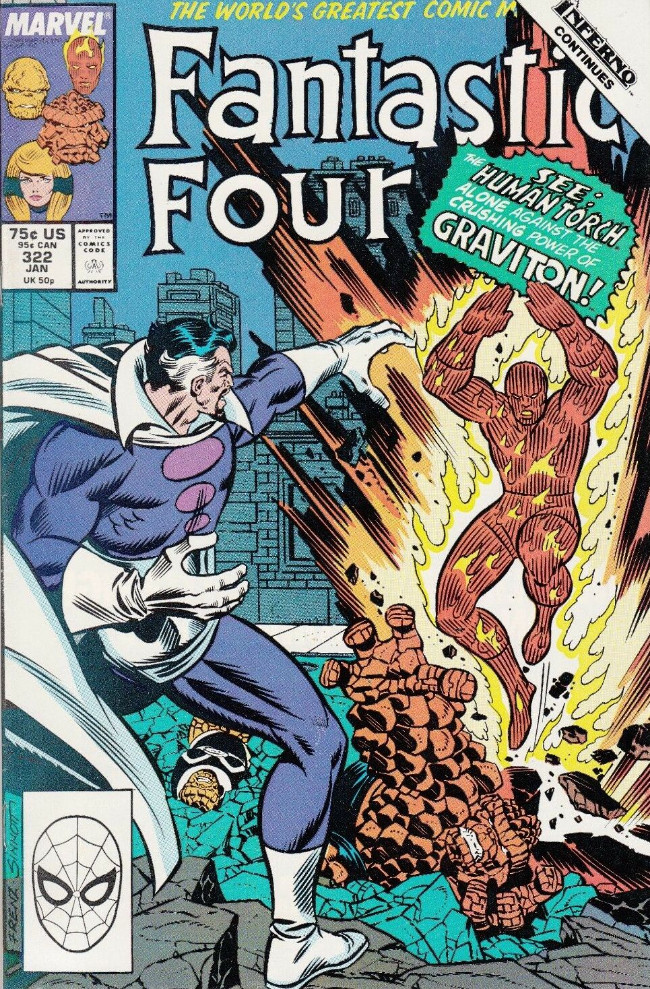 Couverture de Fantastic Four Vol.1 (1961) -322- Between a Rock and a Hard Place!