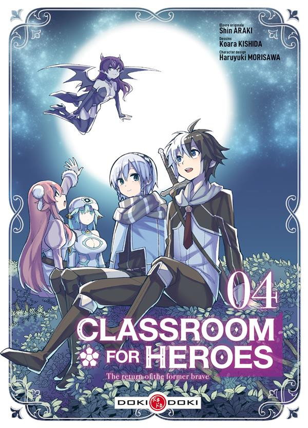 Couverture de Classroom for heroes - The return of the former brave -4- Tome 4