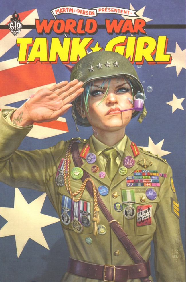 Couverture de Tank Girl -11- World War Tank Girl