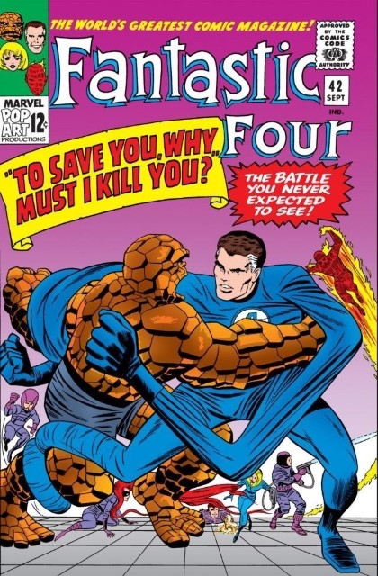 Couverture de Fantastic Four Vol.1 (1961) -42- To Save You, Why Must I Kill You?