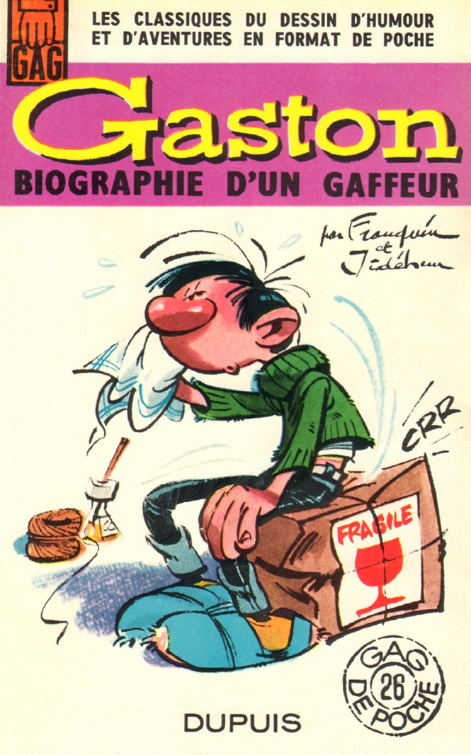 Couverture de Gaston (Hors-série) -GP- Biographie d'un gaffeur
