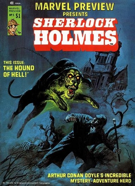 Couverture de Marvel Preview (1975) -5- The Hound of Hell!