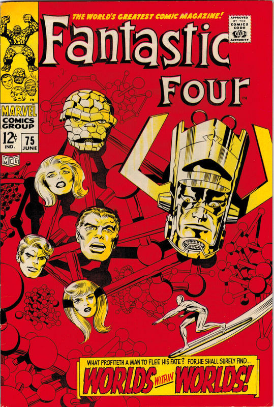 Couverture de Fantastic Four Vol.1 (1961) -75- Worlds within worlds!