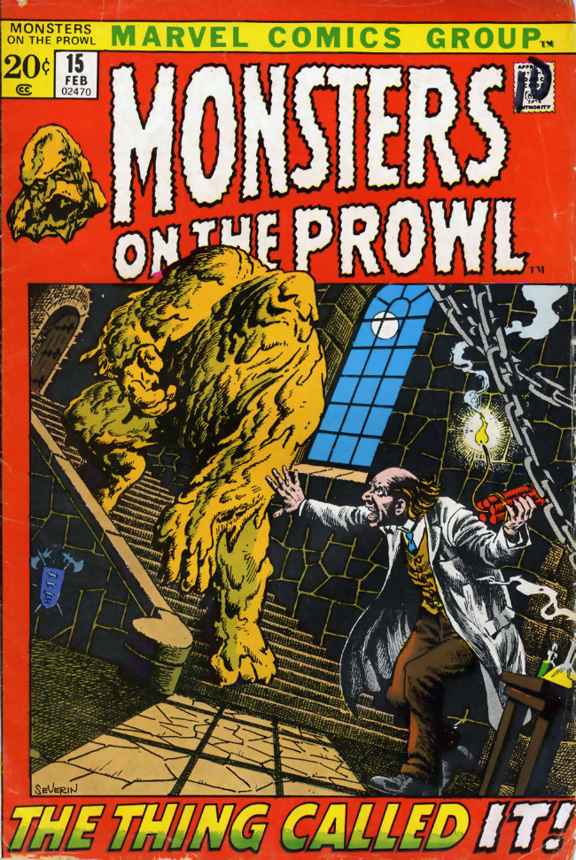 Couverture de Monsters on the prowl (Marvel comics - 1971) -15- The Thing Called It!