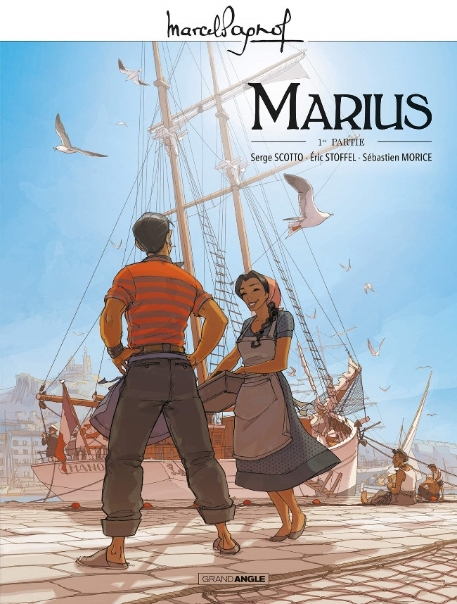 Couverture de Marius (Scotto/Stoffel/Morice) -1- 1re partie