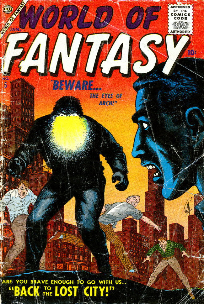 Couverture de World of Fantasy (Atlas - 1956) -5- Beware... The Eyes of Arch!