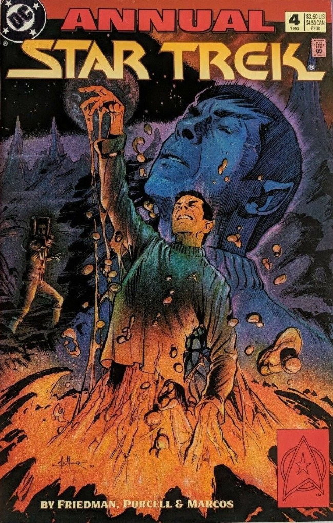 Couverture de Star Trek (1989) (DC comics) -AN04- Annual 1993