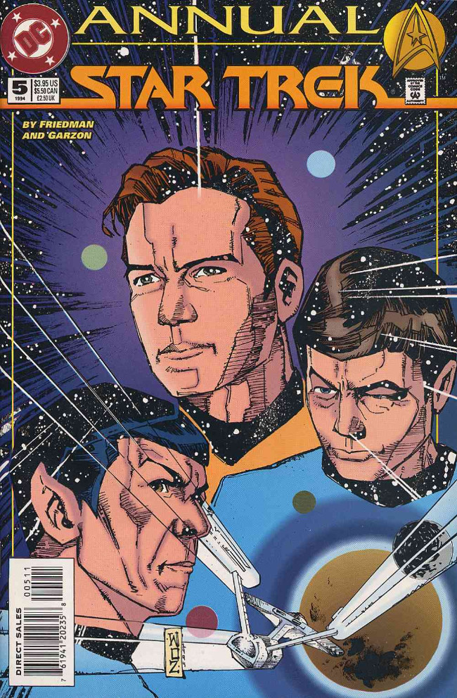 Couverture de Star Trek (1989) (DC comics) -AN05- Annual 1994