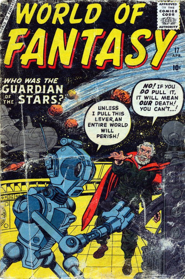 Couverture de World of Fantasy (Atlas - 1956) -17- Guardian Of The Stars?