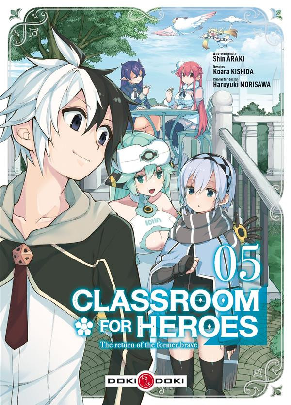 Couverture de Classroom for heroes - The return of the former brave -5- Tome 5