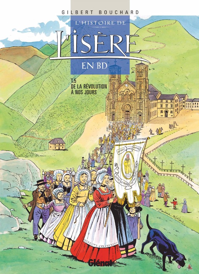 L'histoire de l'Isère en BD - les 5 tomes